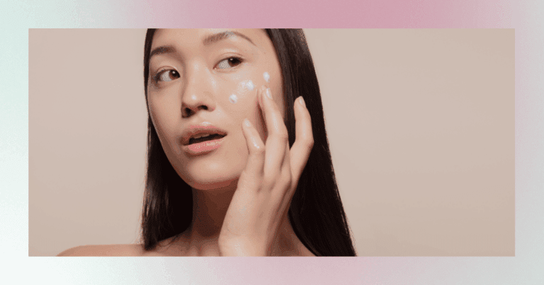 a woman putting one of the best moisturizers for acne prone skin in the philippines