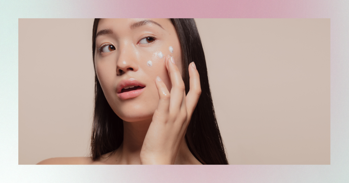 a woman putting one of the best moisturizers for acne prone skin in the philippines