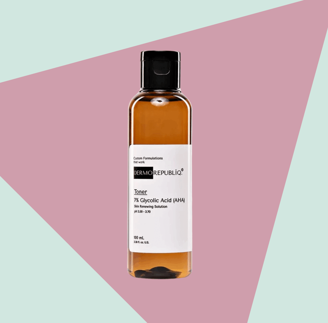 dermorepubliq glycolic acid skin renewing toner
