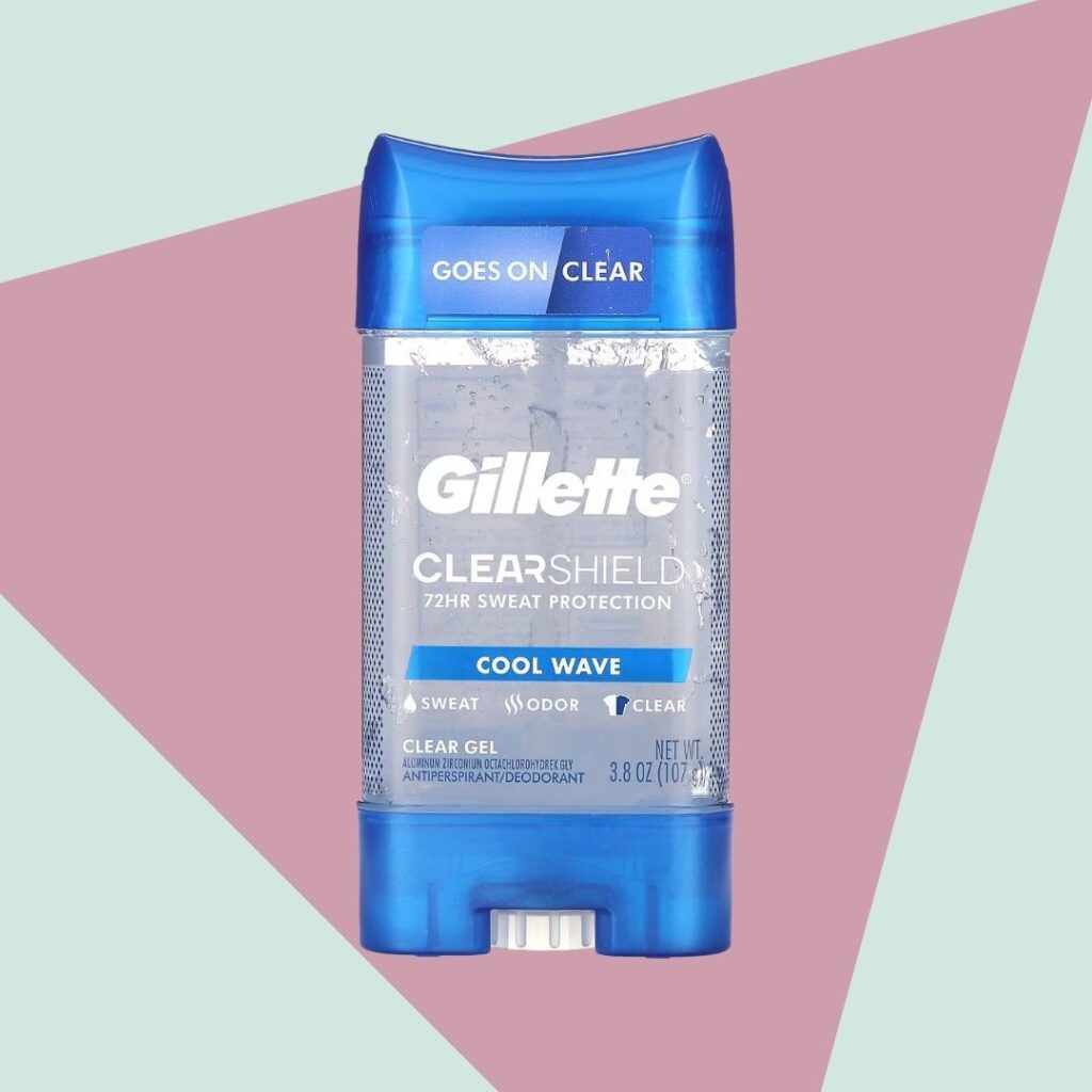 Gillette Cool Wave Clear Gel Antiperspirant Protection and Deodorant