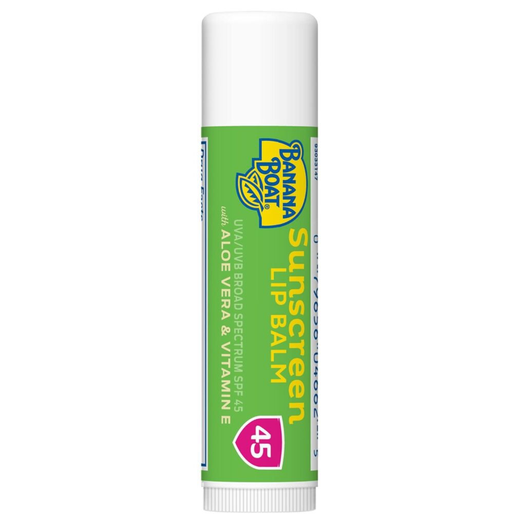 Protect Your Pout With These Lip Balms With SPF 4 banana boat lip balm spf 45