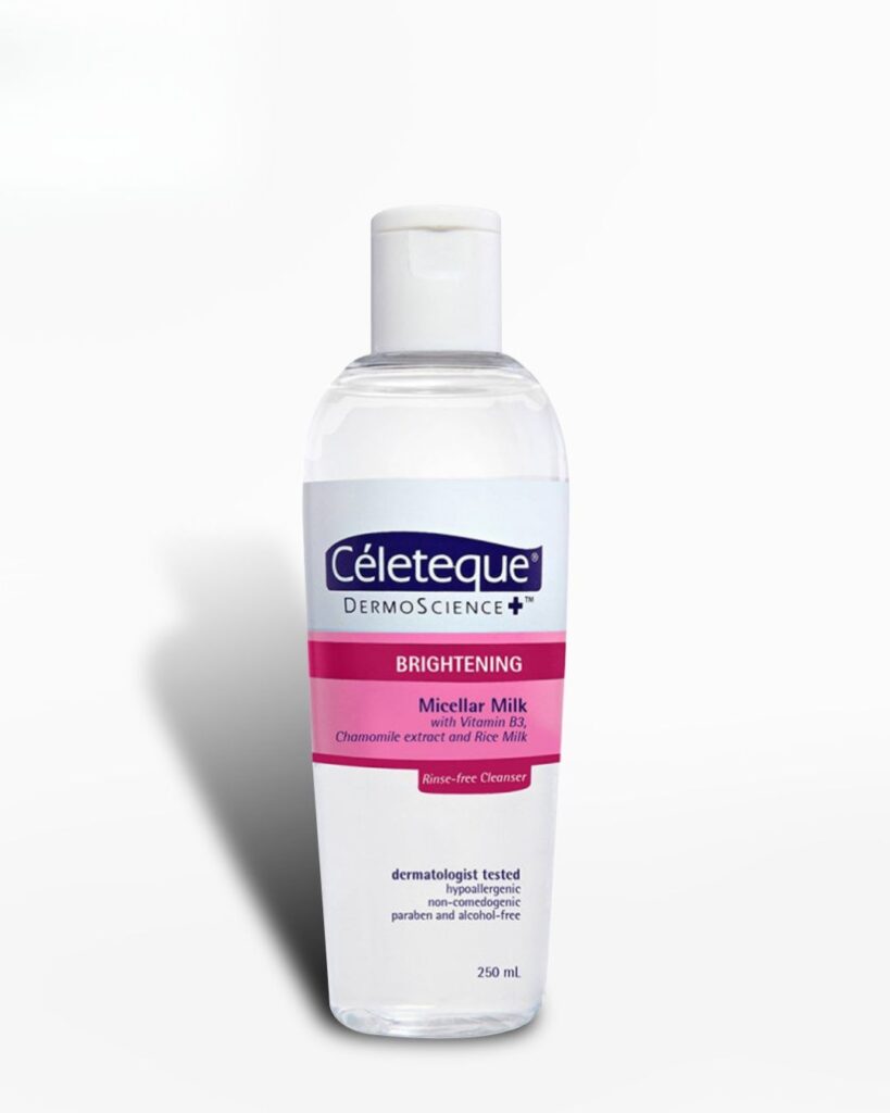 The Best Micellar Water For the First Step in Your GUWM Routine 5 celeteque micellar milk
