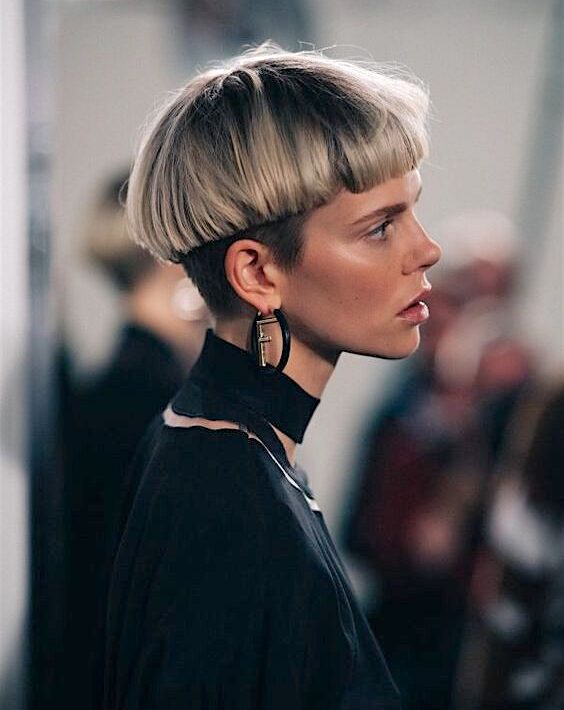 classic mushroom haircut