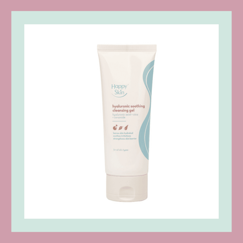 happy skin hyaluronic soothing cleansing gel