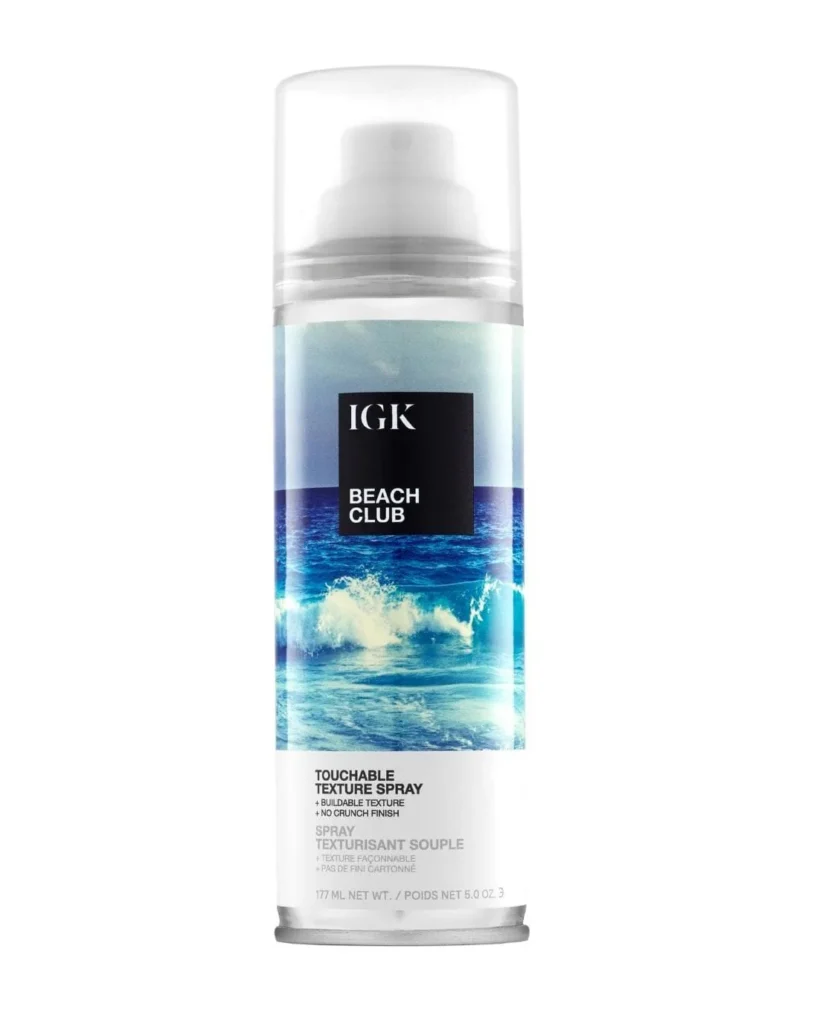 Is Sea Salt Spray Good for Your Hair? 5 of the Best Ones To Try 7 igk beach club texture spray