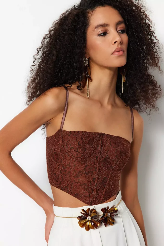 All You Need To Know About the Coquette Aesthetic 5 lace corset top