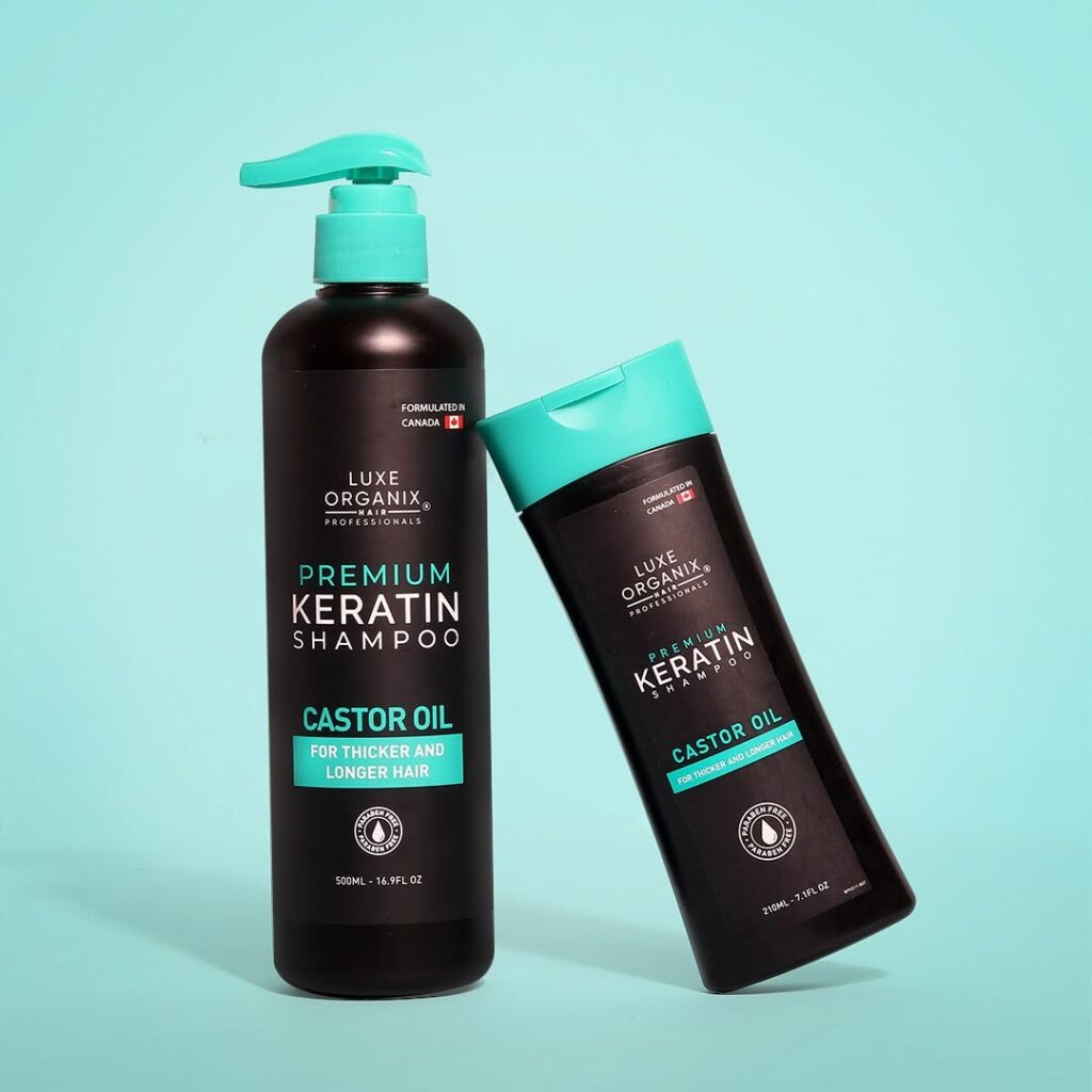 These Keratin Shampoos Will Keep Your Hair Strong and Frizz-Free 36 luxe organix keratin shampoo with castor oil