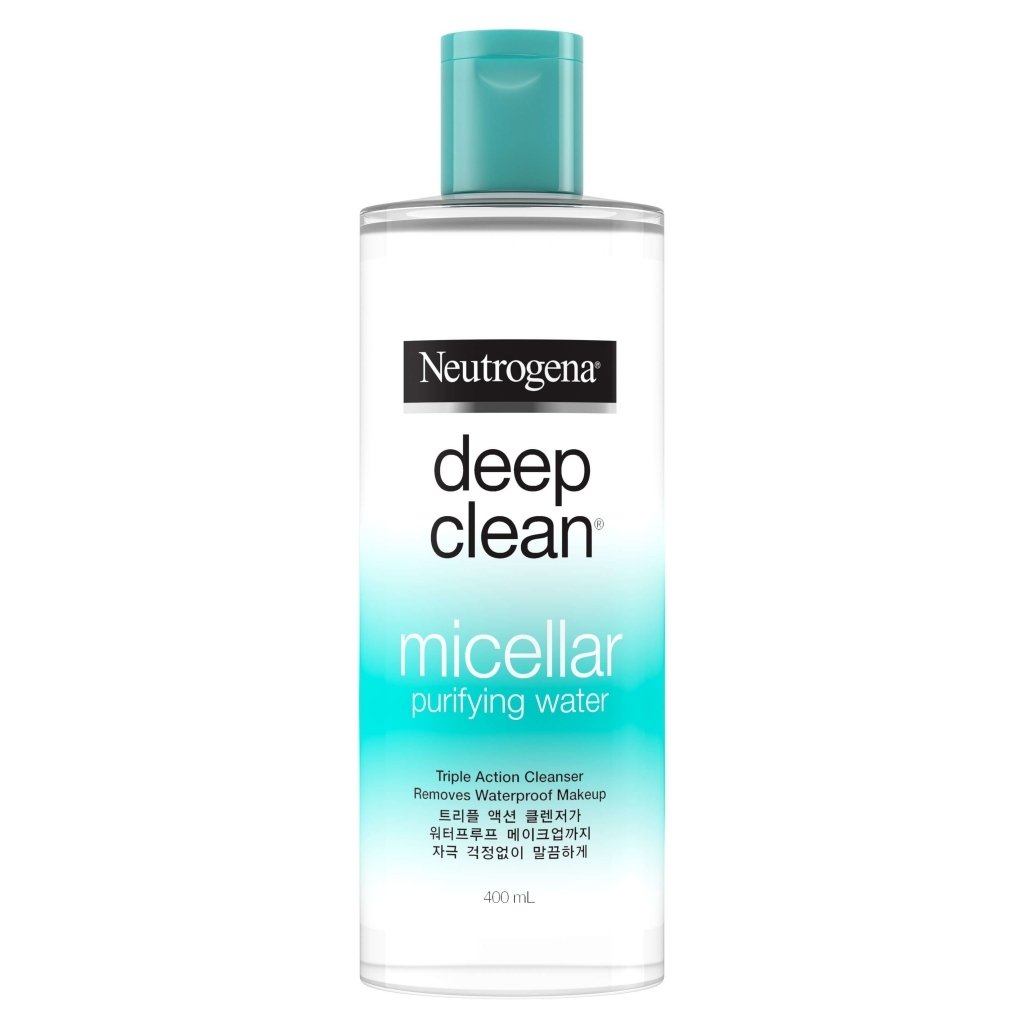 The Best Micellar Water For the First Step in Your GUWM Routine 6 neutrogena deep clean micellar purifying water