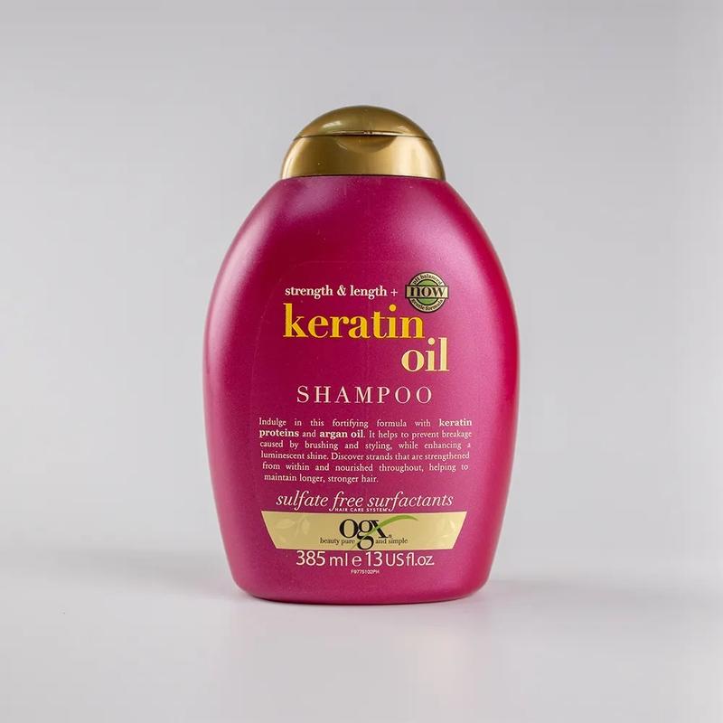 These Keratin Shampoos Will Keep Your Hair Strong and Frizz-Free 41 ogx keratin oil shampoo