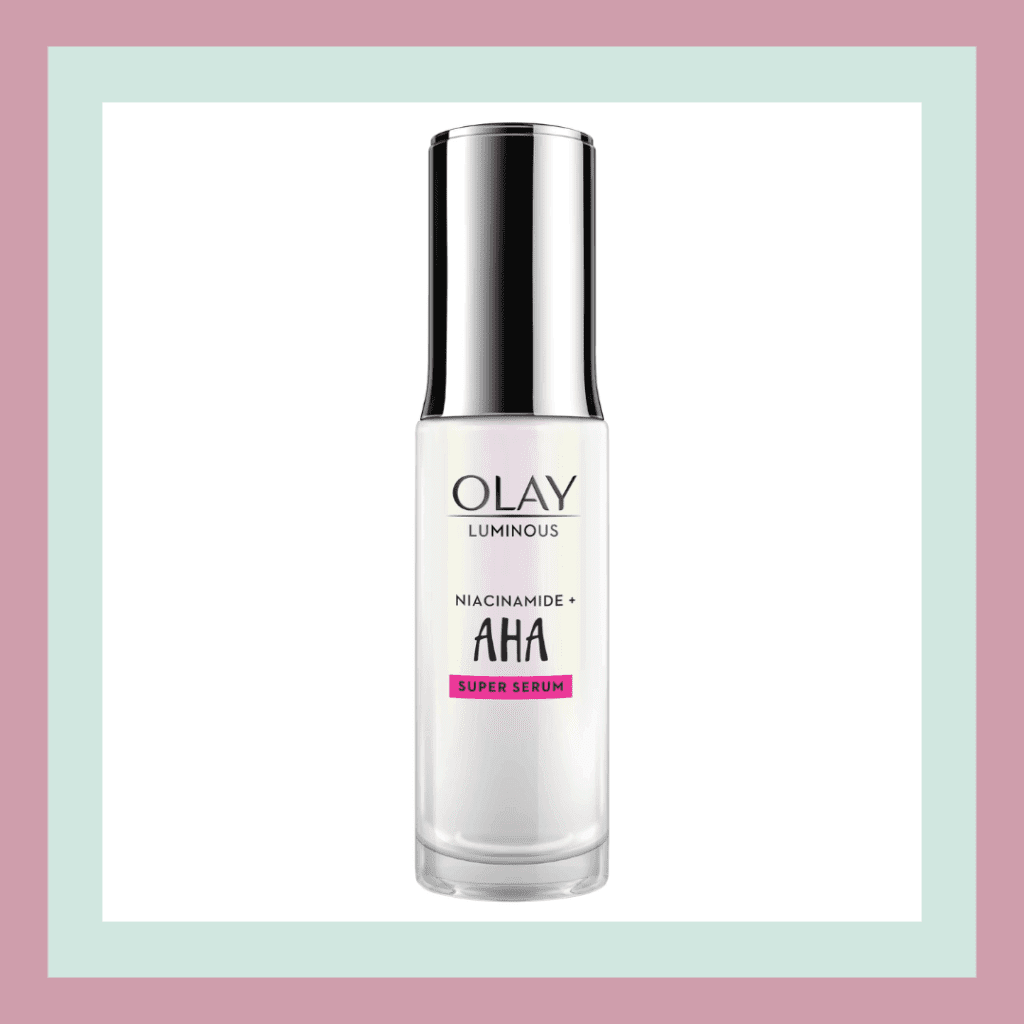 Bye, Blemishes! Here Are the Best Serums for Dark Spots 52 olay luminous niacinamide aha super serum