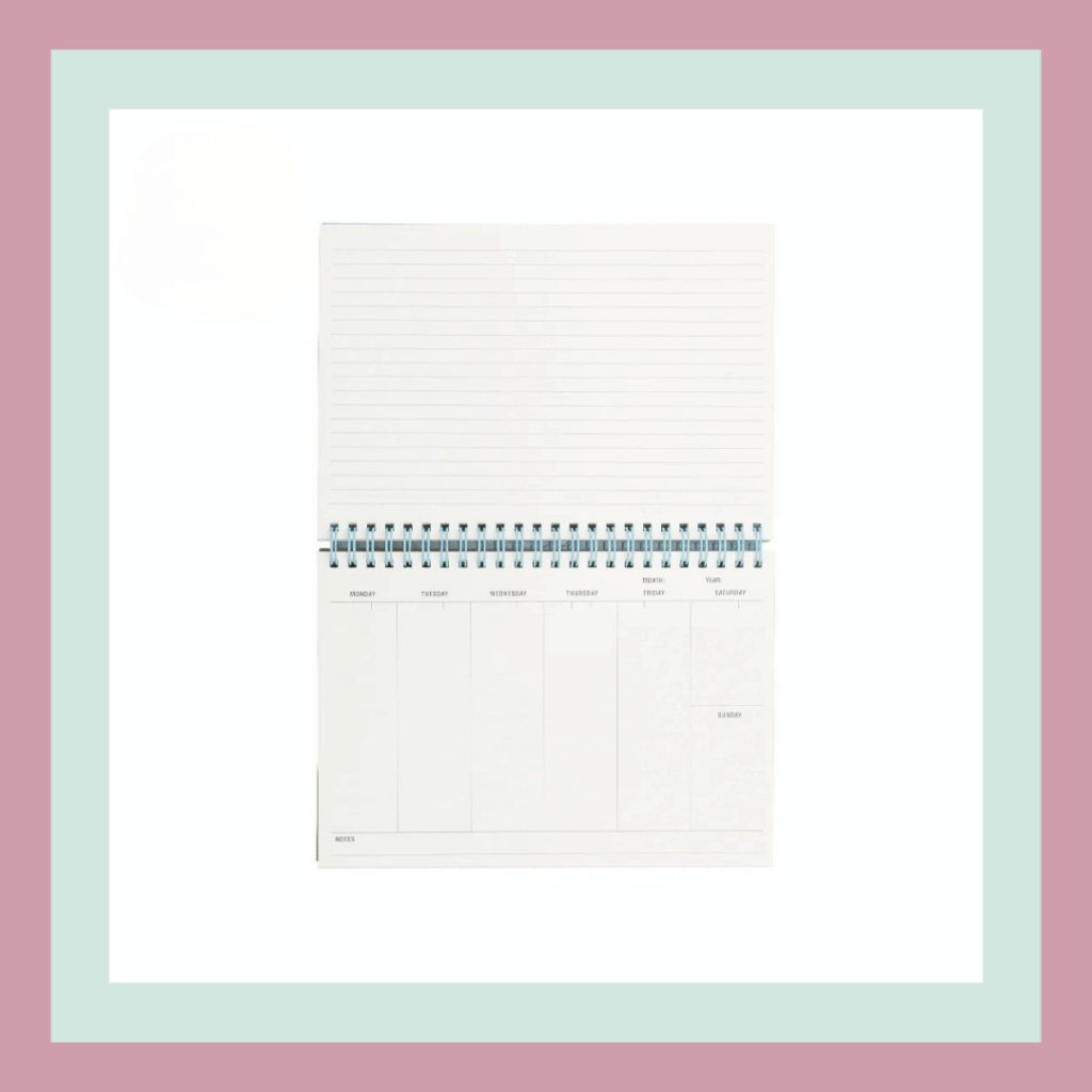 sm stationery undated planner a5