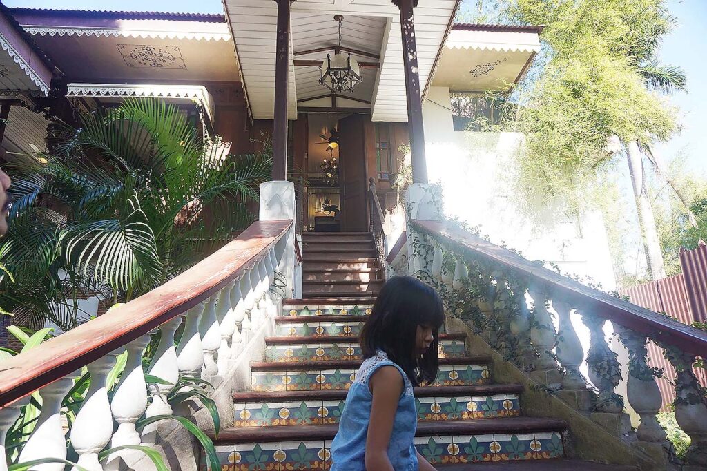 In Focus: Sulyap Gallery Cafe in San Pablo, Laguna 6 the staircase leading to the cafe