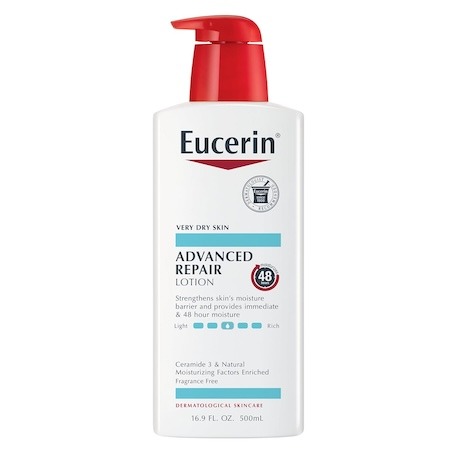 6 Best Lotions for Pregnant Women 8 eucerin advanced repair body lotion