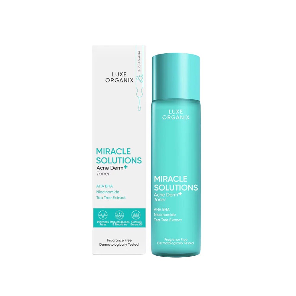 8 of the Best Blackhead Removers — for Clear, Glowing Skin 7 luxe organix miracle solutions aha bha tea tree pore clarifying treatment toner