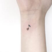 These Music Note Tattoo Designs Will Inspire You to Get Inked — Now 2 music note tattoo designs
