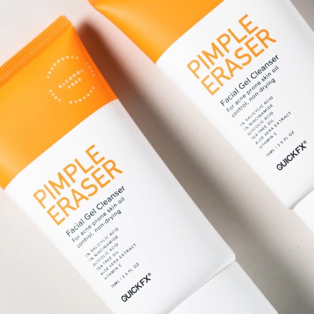 QUICKFX Pimple Eraser Facial Gel Cleanser
