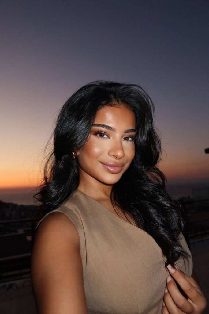 hair color for morena black