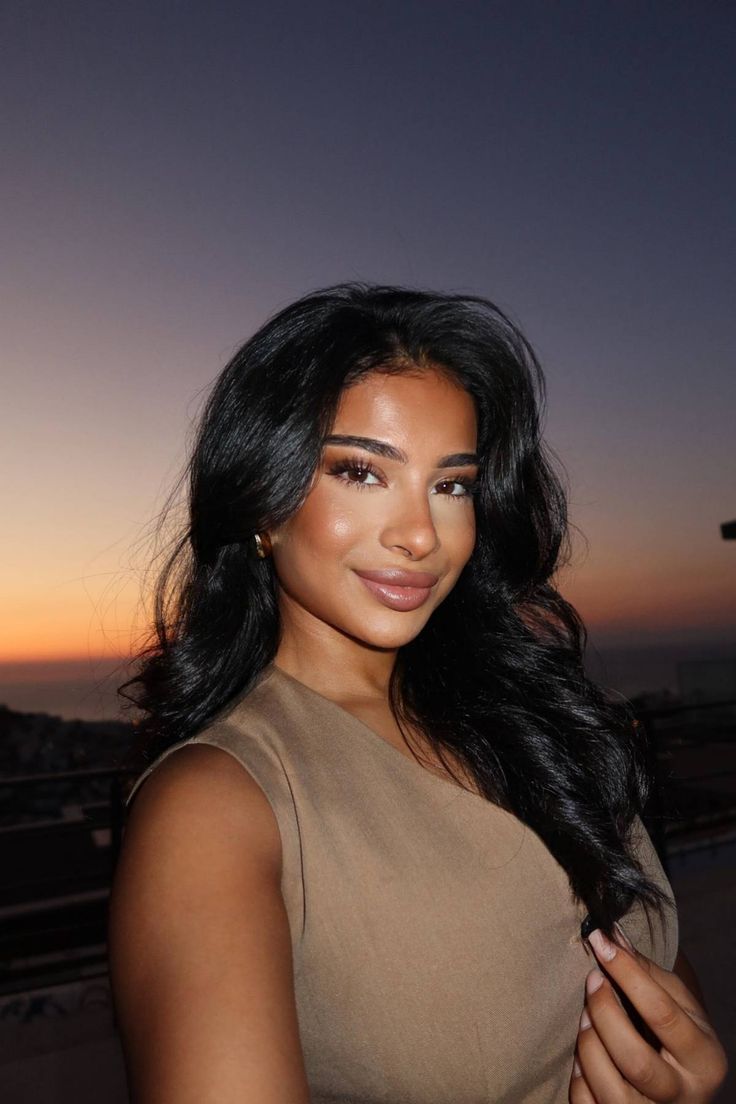 hair color for morena black