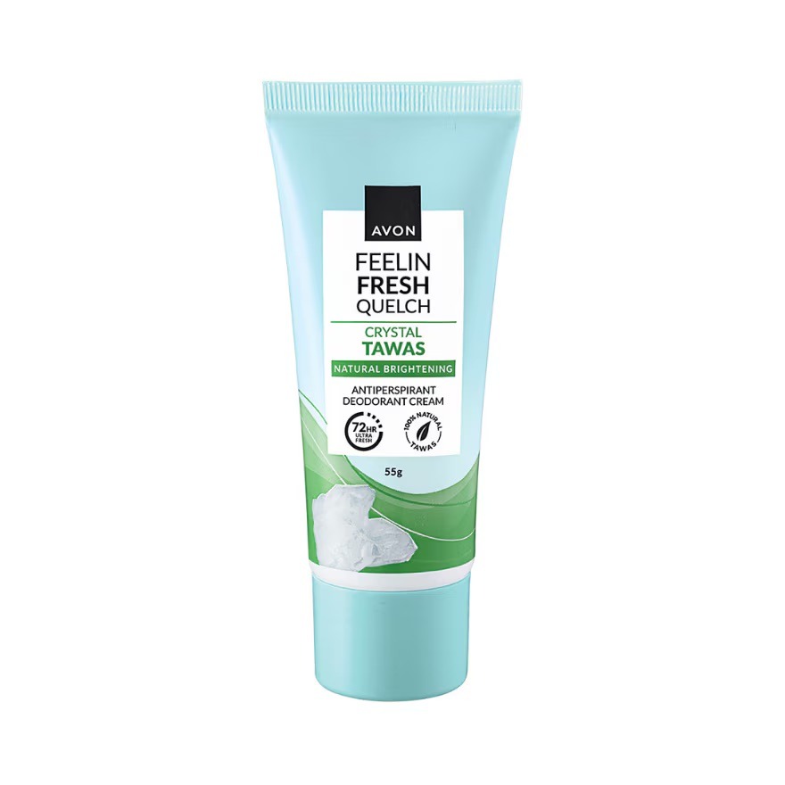 Avon Feelin Fresh Quelch Whitening Crystal Tawas Deodorant