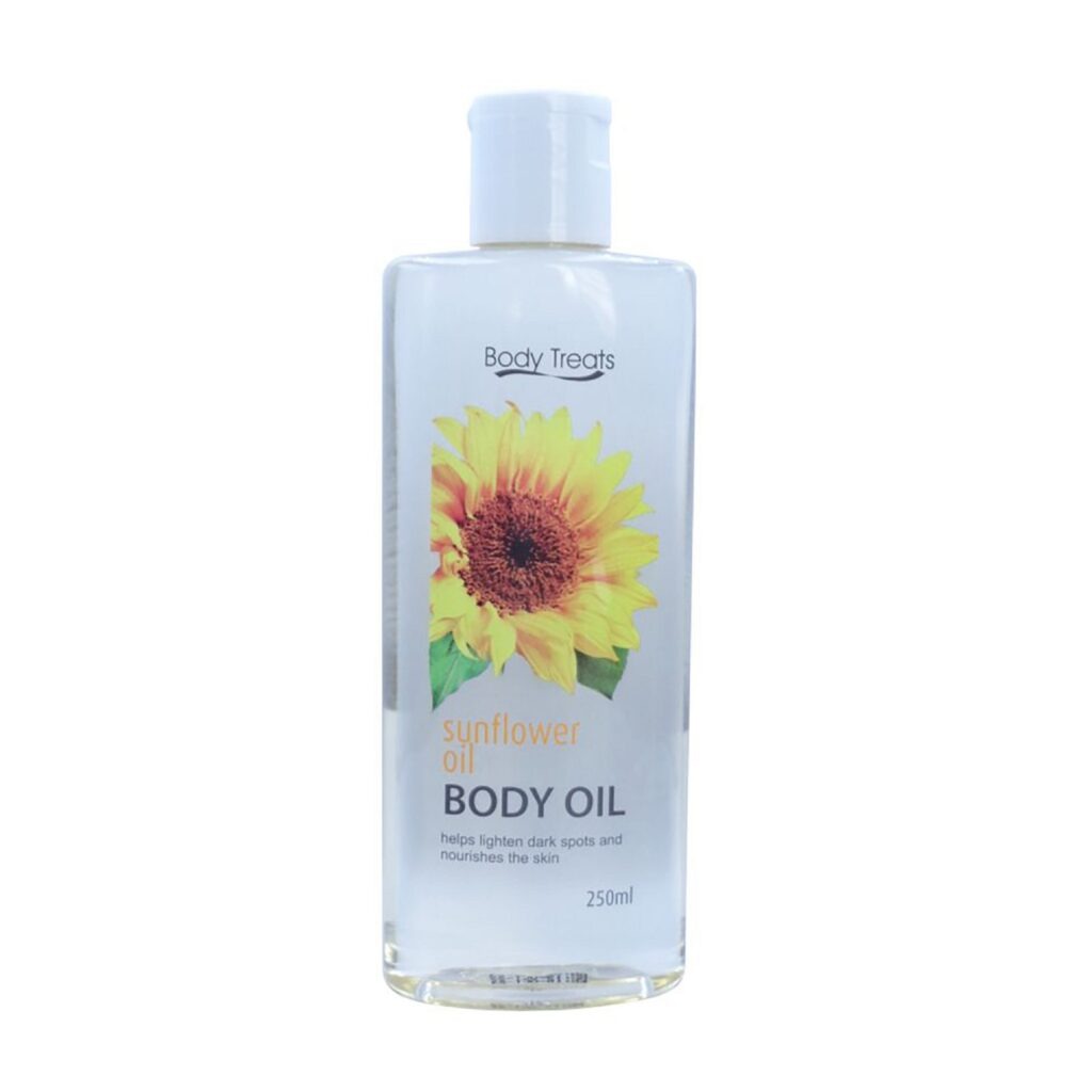 Get Glowing and Smooth Skin All Over With the Help of These Body Oils 4 body treats sunflower body oil 1