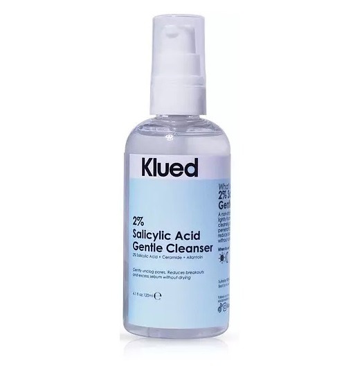 klued salicylic acid gentle cleanser